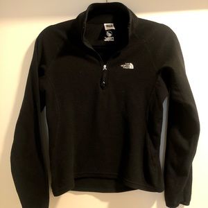 The North Face Black Quarter Zip Pullover